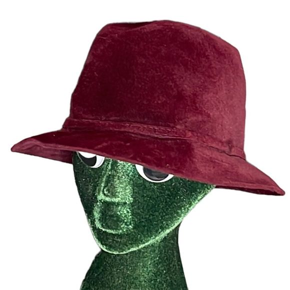 Vintage 70d Oxblood Felt Resistol Fedora - Picture 3 of 13